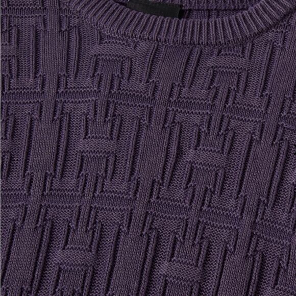 HUF Interlaced Jacquard Crew Sweater - Picture 3 of 5